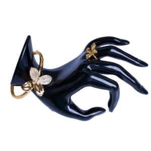 bracelet rose and ring